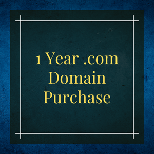 1 Year Domain Purchase